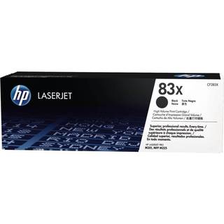 HP 83X Lasertoner - Sort 2200 sider - Original CF283X