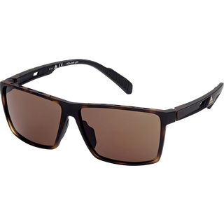 Adidas Sport Mand SP0034 52E Solbriller Plast Havana Brun Firkantet Normal