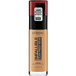 L'Oreal Paris Makeup Infallible op til 24 timers frisk slid letv?gtsfundament honning bisque 1 fl oz.