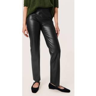 Soaked In Luxury Slkaylee Straight Pants Bukser 30405301 Black (LARGE)
