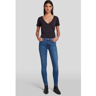 7 For All Mankind Pyper mid-rise skinny jeans - blue - 25