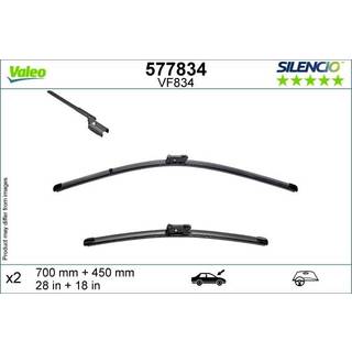 VF834 Valeo Silencio Viskerblade / Fladblade sæt 700+450mm