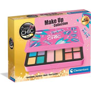 Clementoni Crazy Chic Be Yourself makeupsæt - med øjenskygger, lipglosses og pudder