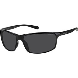 Polaroid Unisex PLD 7036/S 807/M9 Solbriller Plast Sort Grå Firkantet
