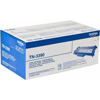 Brother TN3390 - Black Laser Toner - Lasertoner Sort