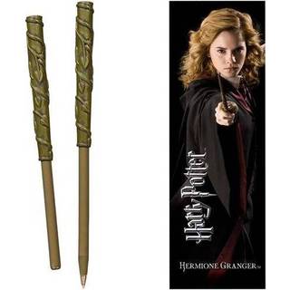 Noble Collection Hermione Wand Pen & Bogmærke