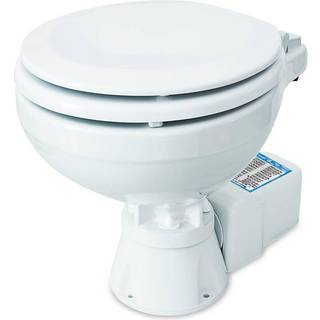 Eltoilet båd Albin Silent Compact, 12 V, forberedt til søvandspåfyldning &amp; ferskvandspåfyldning