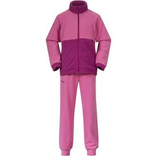 Bergans Kids' Smådøl V5 Longzip Set Ibis Rose/Fandango Purple, 98