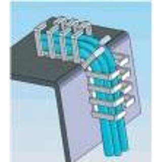 Richco RX2020-4 RX2020-4 Kabelskjuler 20 mm (max) Grå 1