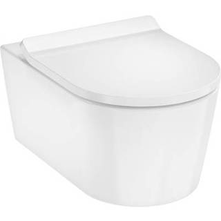 hansgrohe EluPura S Væghængt toiletsæt 540 uden skyllerand AquaHelix Flush med toiletsæde