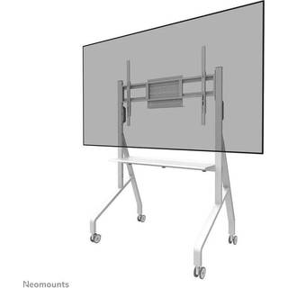 Neomounts by NewStar Neomounts FL50-525WH1 cart - sturdy - for flat panel - floor stand - white 76 kg 86" 100 x 100 mm