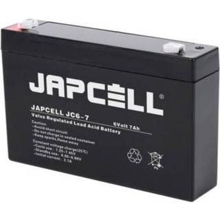 Japcell JC6-7 AGM blybatteri 6V/7Ah