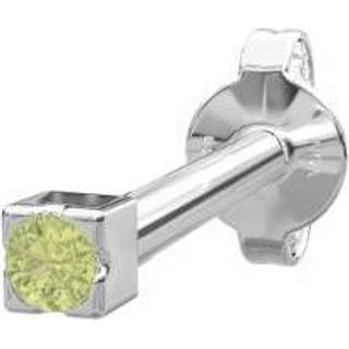 Piercing smykke - PIERCE52 ørestik grøn peridot sølv