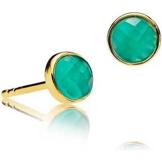 ORIENT - Earstud shiny gold pl. silver