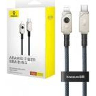 Baseus Hurtigopladningsdatakabel USB-C - Lyn, 1m - Hvid