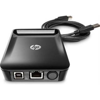 HP Jetdirect LAN udskriftsserver USB