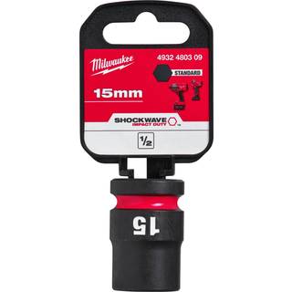 Milwaukee slagtop 15 mm 1/2" kort (4932480309)