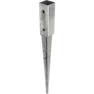 Heco 7950480486000 Jordankre varmgalvaniseret 2 x 48 x 48 x 600 mm