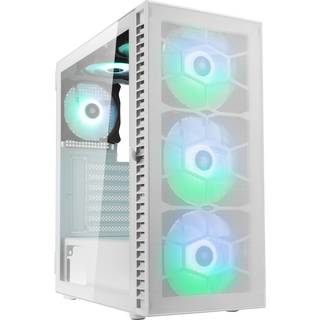Kolink Observatory HF MESH ARGB Midi Tower Case - White -> Forventet levering: 5-7 hverdage