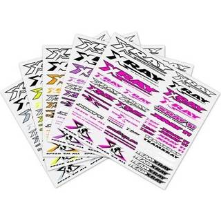 XRAY Decal ark Xray - 5 farver