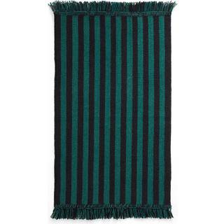 Hay Stripes And Stripes Tæppe 52x95 Cm t - Dørmåtter Uld Grøn - AD855-B074-AB80