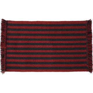 HAY Stripes and Stripes dørmåtte 52x95 cm Cherry