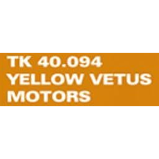 Motormaling TK-Line Colorspray, 0.4 liter - Caterpillar Yellow, 0.4 liter - Gul Vetus Motors