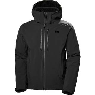 Helly Hansen Men's Alpha LIFALOFT Insulated Ski Jacket Skijakke Herre - Black - Black / M