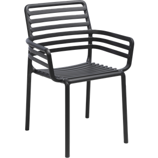 Nardi Doga havestol antracit, m/armlæn 40254.02.000