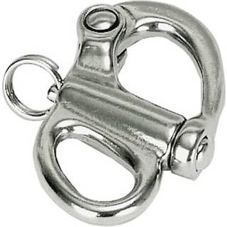 Skødehage 1852-Marine, 21 mm / 25 mm, 102 mm, rustfrit stål, fast øje