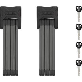 ABUS Foldelås 6000K Bordo Twin-Set X-PLUS, Varefakta godkendt, 6000K/90 sort SH Twin-Set X-PLUS