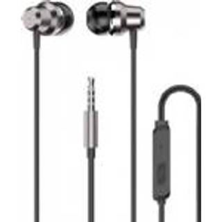 Dudao In-Ear Headset mikrofon og fjernbetjening 3,5 mm - Sølv