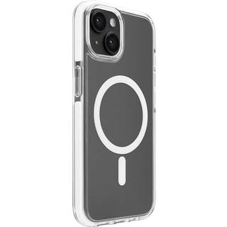 iPhone 15 Puro Lite Mag Pro Bagside Cover - MagSafe Kompatibel - Gennemsigtig / Hvid