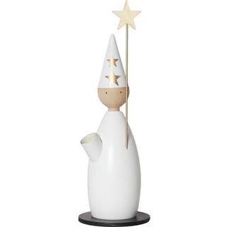 Star Trading - Advent Candlestick Lucia Classic - White - 33 cm
