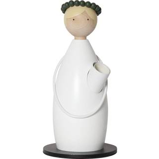 Star Trading - Advent Candlestick Lucia Classic - White - 24cm
