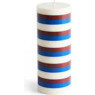 Hay - Bloklys - Column - Medium - Off-White, Brown & Blue