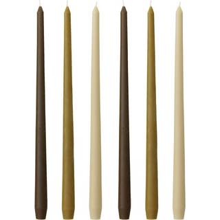 Audo Copenhagen Spire Stearinlys 6-pak - Lys Paraffinvoks Neutral - 71185-000770