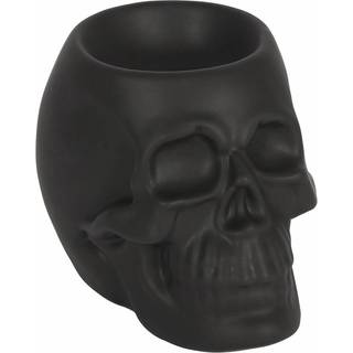 Schwarzer Totenkopf Duftöl Teelichthalter