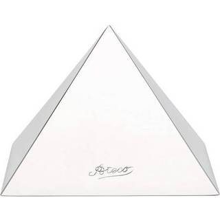 Ateco rustfrit st?l stor pyramideform 4,75 med 3,25 tommer h?j