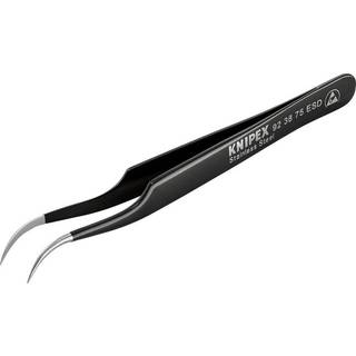 Knipex 92 38 75 ESD Præcisionspincet Seglspids, bøjet 45° 120 mm