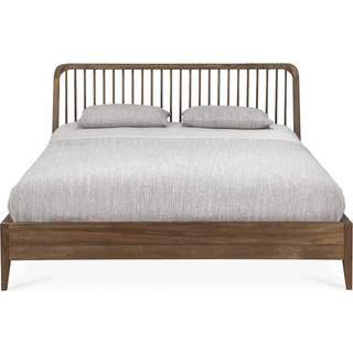 Ethnicraft - Spindle Bed - Reclaimed Teak - For mattress 160X200 - Senge - Nathan Yong - Træ farvet