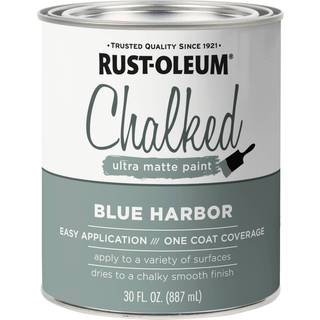 Rust-Oleum 371675 Chalked Ultra Matte Paint 30 Oz Blue Harbor