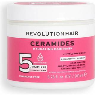 Revolution Haircare 5 Ceramides + Hyaluronic Acid Fugtgivende hårmaske Med ceramider 200 ml - 200 ml