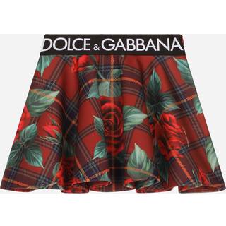 Dolce&Gabbana Kids Printed scuba skirt - multicoloured - Y 6