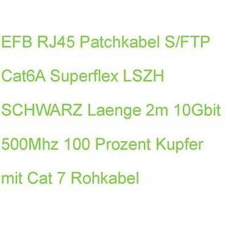 Patchkabel kat6a s/ftp lszh 2m sort
