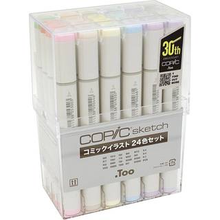 For Copic Sketch Comic Illustrations 24 Color Set