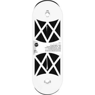 Dritz 2 """" Stropper og h?ndterer 10 meter sort elastisk b?lte