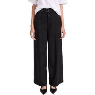 Trouser - Black - 38