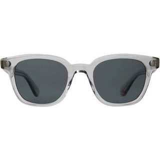 Garrett Leight BROADWAY SUN LLG/SFBS 49 Solbriller Mænd Grå - Transparent Light Grey - 49mm
