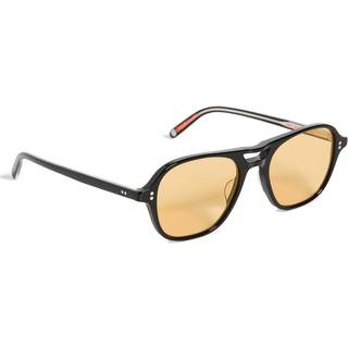 Garrett Leight DOC SUN BIO-BK/SFDES 51 Solbriller Mænd Black - Bio Black - 51mm